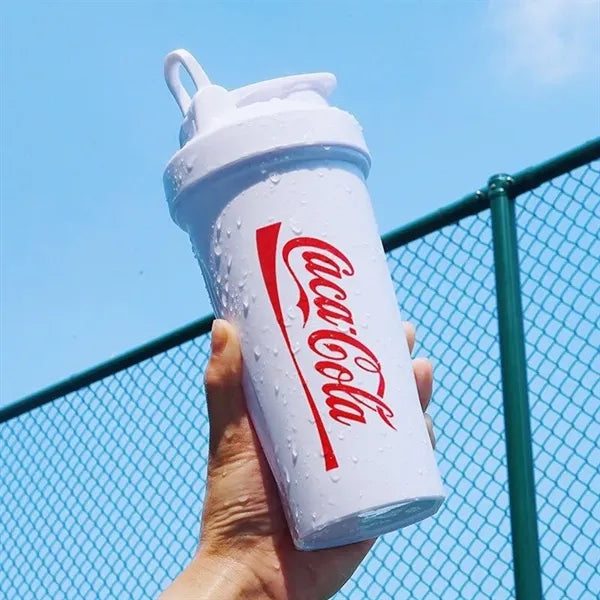 20oz/600ml Shaker Bottle For Protein Mixes Fitness Gym