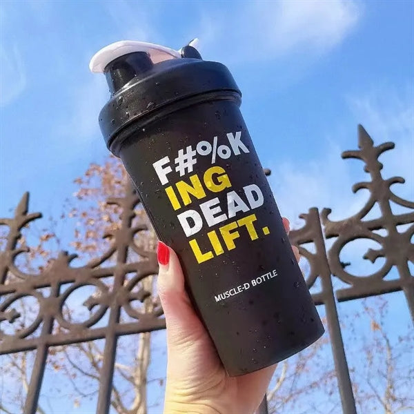 20oz/600ml Shaker Bottle For Protein Mixes Fitness Gym