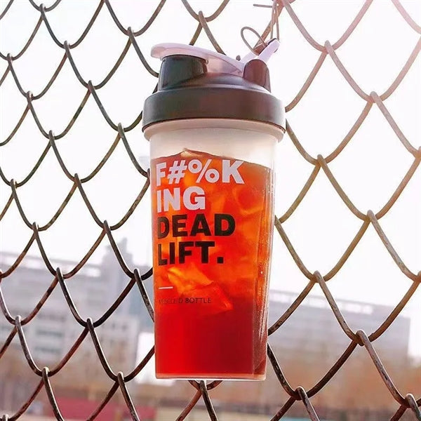 20oz/600ml Shaker Bottle For Protein Mixes Fitness Gym