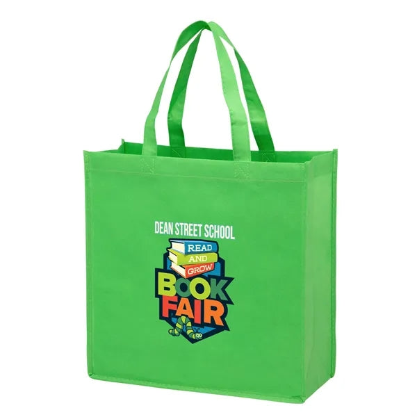 Recycled P.E.T. Non-Woven Tote Bag - Full Color