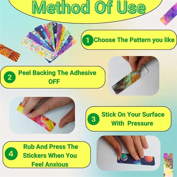 Mood Rounded Corners Anxiety Sensory Stickers