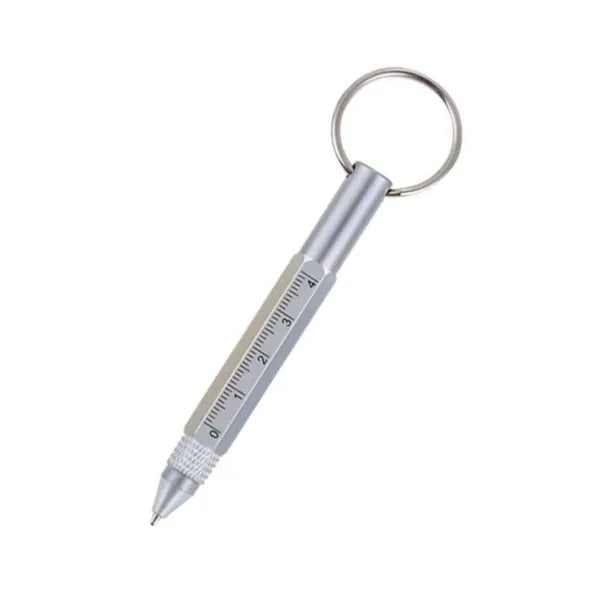 Multipurpose Twist Metal Pen Keychain