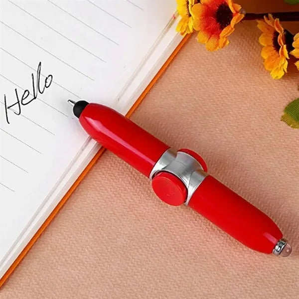 Stylus Finger Gyro Spinner Ballpoint Pen
