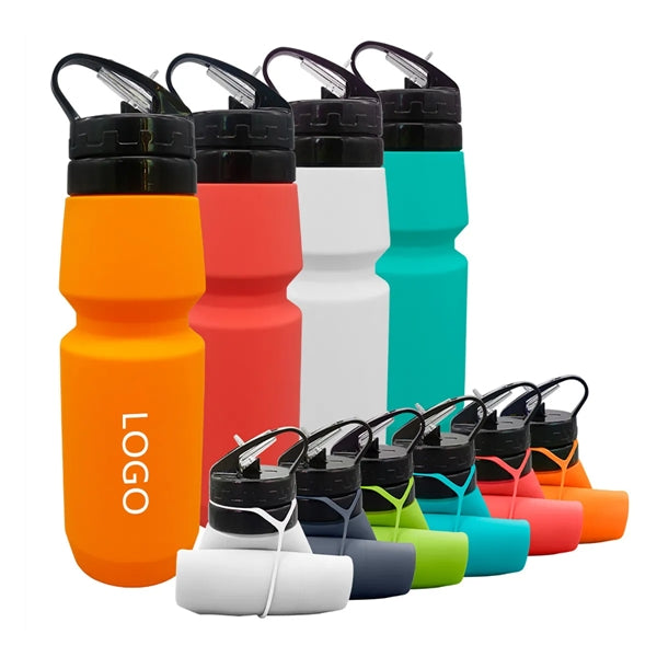 25 oz Collapsible Water Bottles
