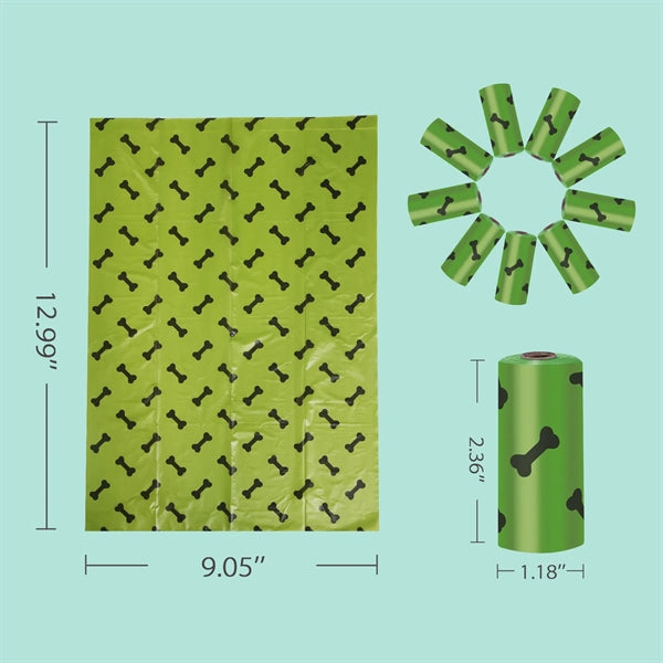 Biodegradable Pet Garbage Bag 9 Pcs