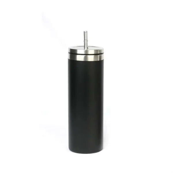 20Oz Stainless Steel Straw Bottle