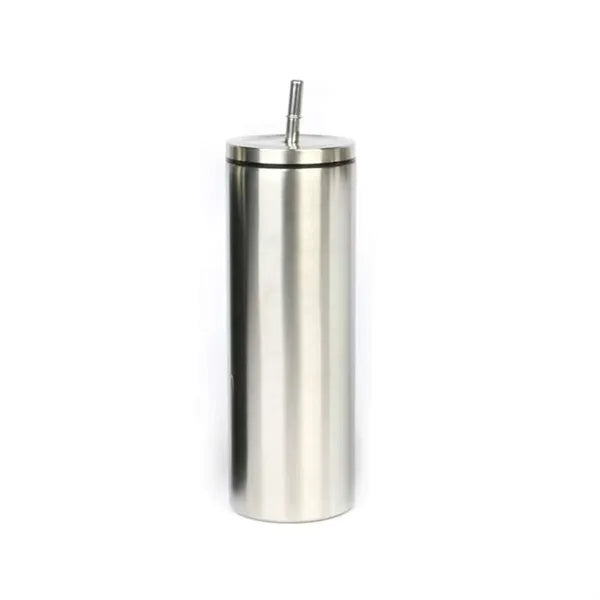 20Oz Stainless Steel Straw Bottle