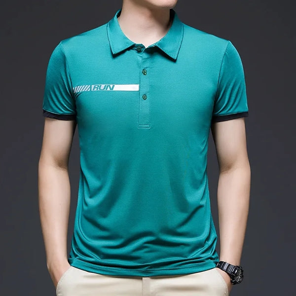 Golf T-shirt Men's sports polo shirt