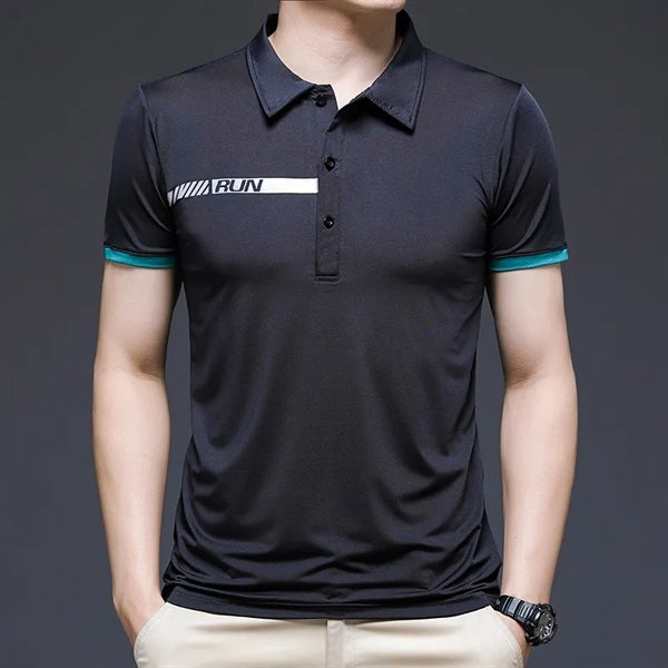 Golf T-shirt Men's sports polo shirt
