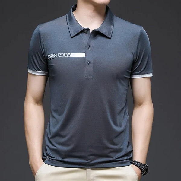 Golf T-shirt Men's sports polo shirt