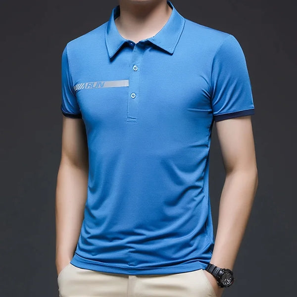 Golf T-shirt Men's sports polo shirt