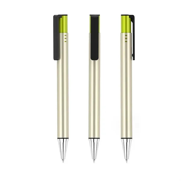 Aluminum Retractable Pen with Clip