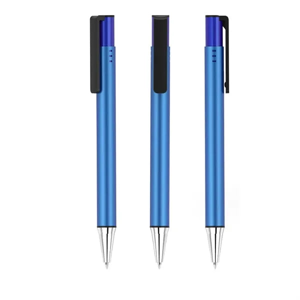 Aluminum Retractable Pen with Clip