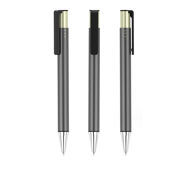 Aluminum Retractable Pen with Clip