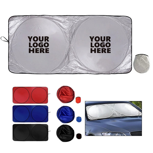 Foldable Car Sun Shade with Pouch