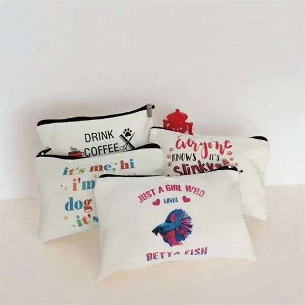 Canvas Storage Bag Pencil Pouch