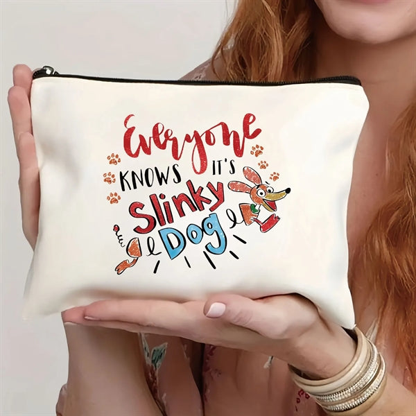Zippered Canvas Storage Bag Medical Pouch