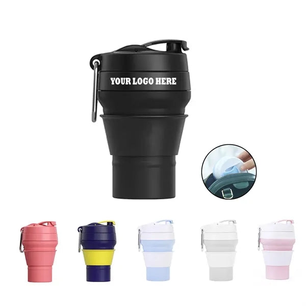 12 Oz Foldable Silicone Bottle