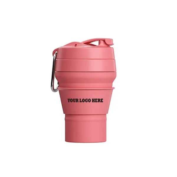 12 Oz Foldable Silicone Bottle