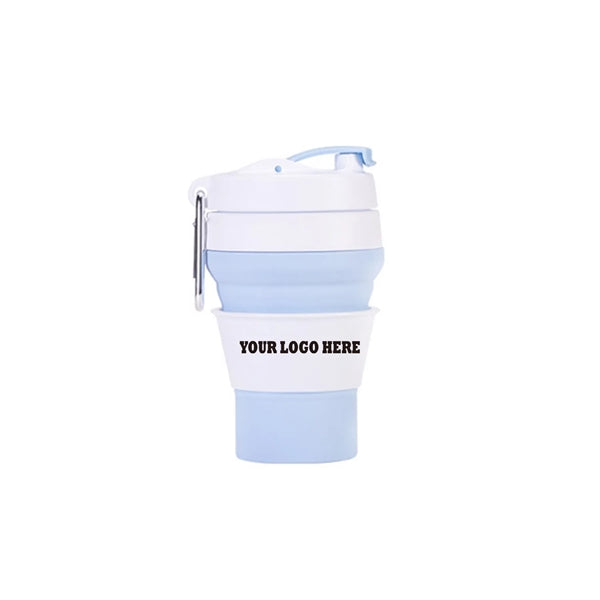 12 Oz Foldable Silicone Bottle