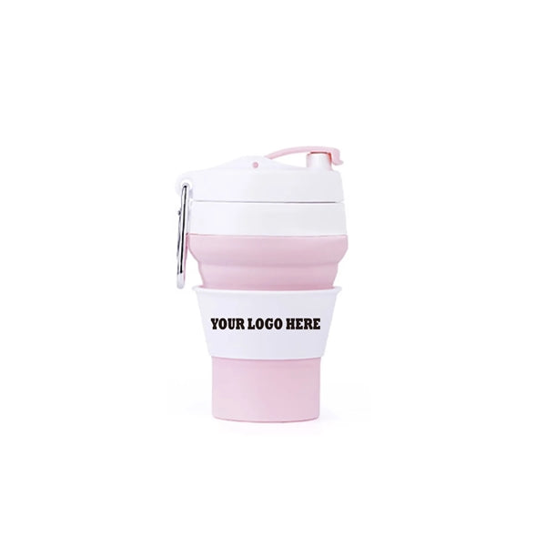 12 Oz Foldable Silicone Bottle