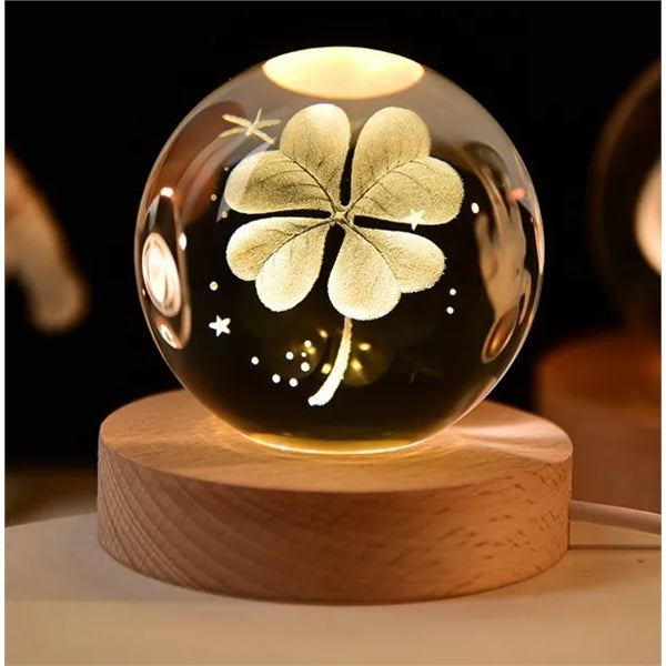 Fully Custom USB-Powered 3D Crystal Ball