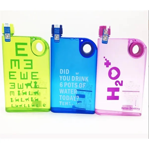 A5 Notebook-Shaped Water Bottle