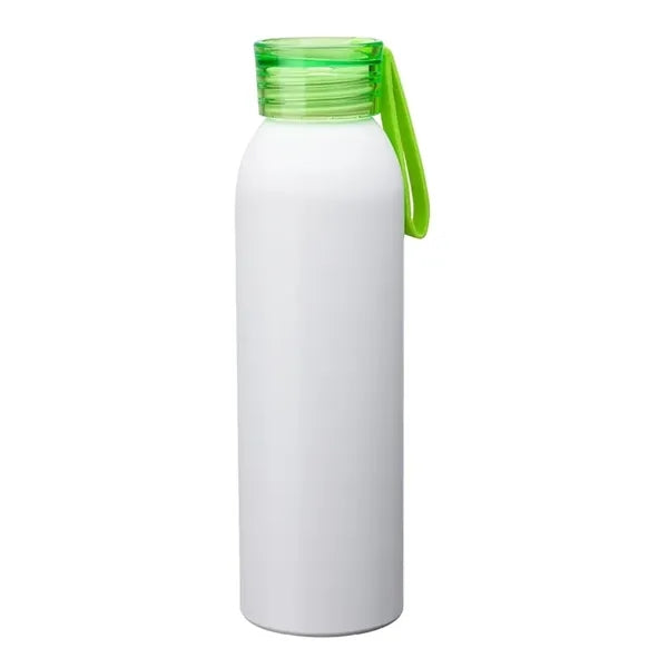 Water Bottle 22oz Colorful Silicone Sling Transparent Lid
