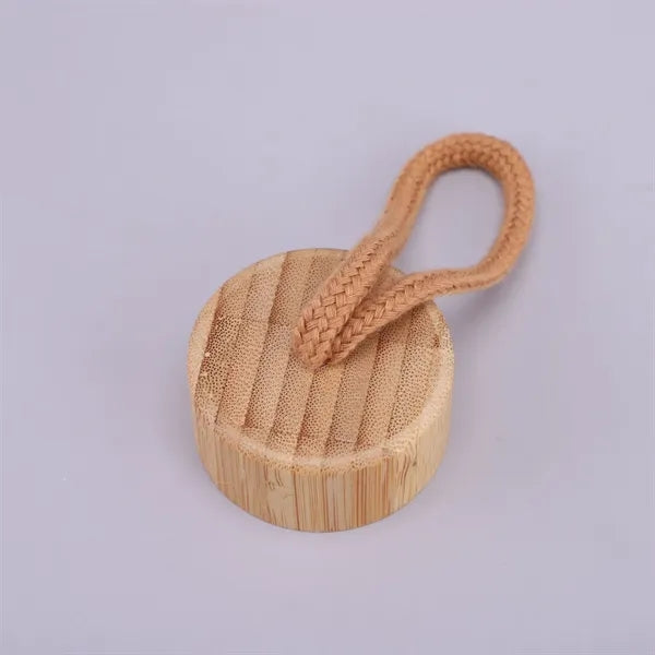 Stainless Steel Flask Unique Bamboo Lid Design
