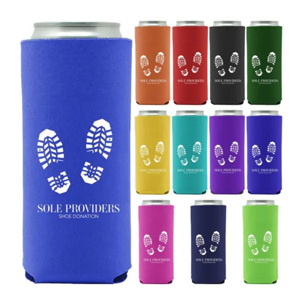12oz. Slim Neoprene Seltzer Coolie