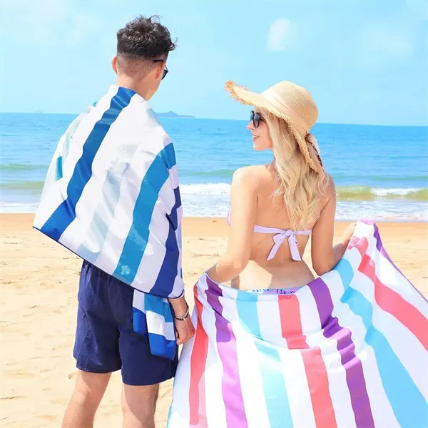 60" x 30" Giveaway Microfiber Beach Towel