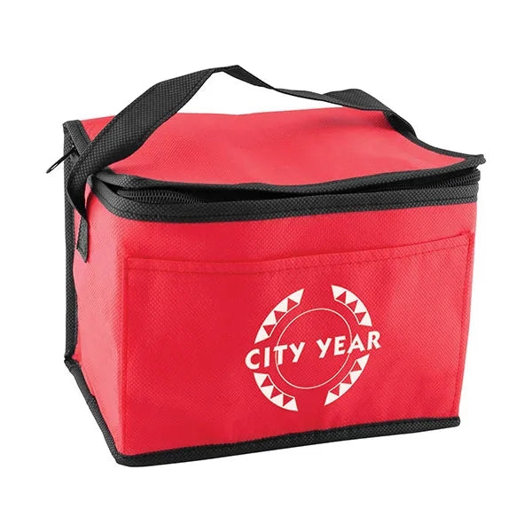 6 Pack Non-woven Can Cooler Bag