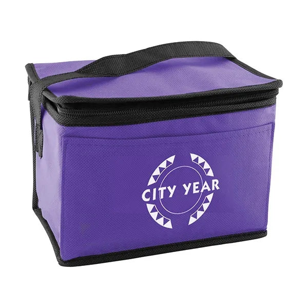 6 Pack Non-woven Can Cooler Bag