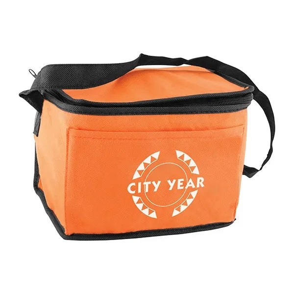 6 Pack Non-woven Can Cooler Bag