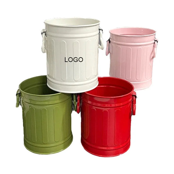 Iron Pen Container Desktop Pencil Cup