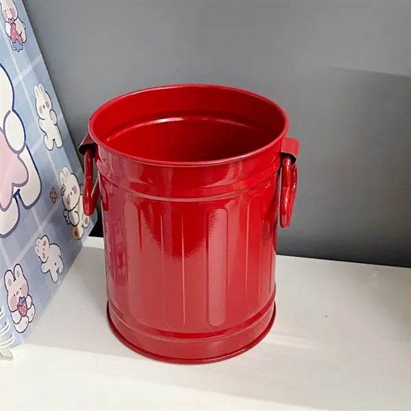 Iron Pen Container Desktop Pencil Cup