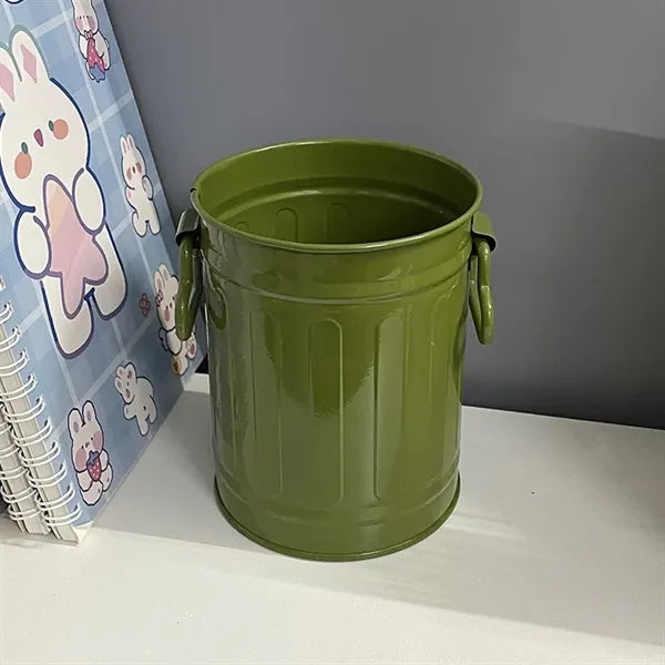 Iron Pen Container Desktop Pencil Cup