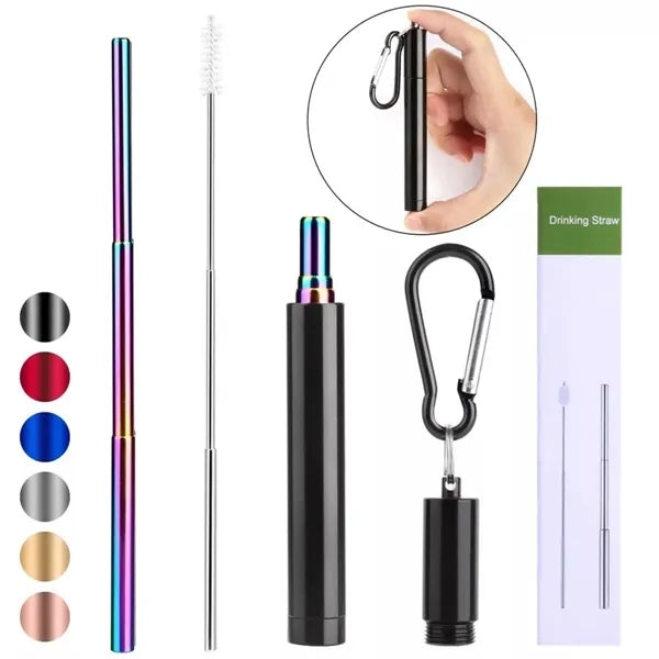 Telescopic Straw with Case