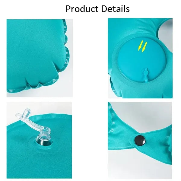 Press Type Inflatable U-shaped Pillow