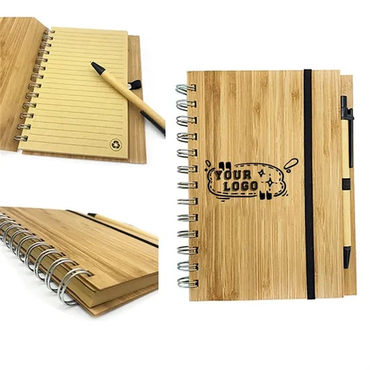 Bamboo Notebook & Pen