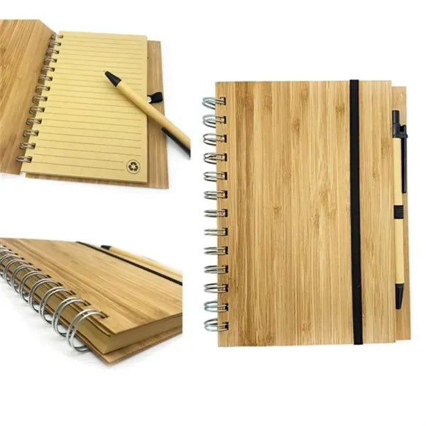 Bamboo Notebook & Pen
