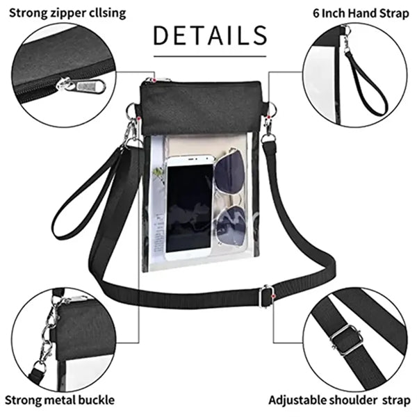 Clear Crossbody Purse Bag