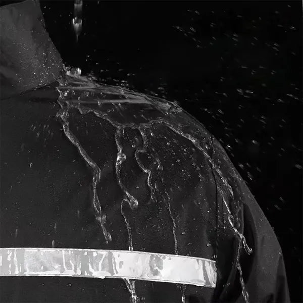 Reflective Long Raincoat