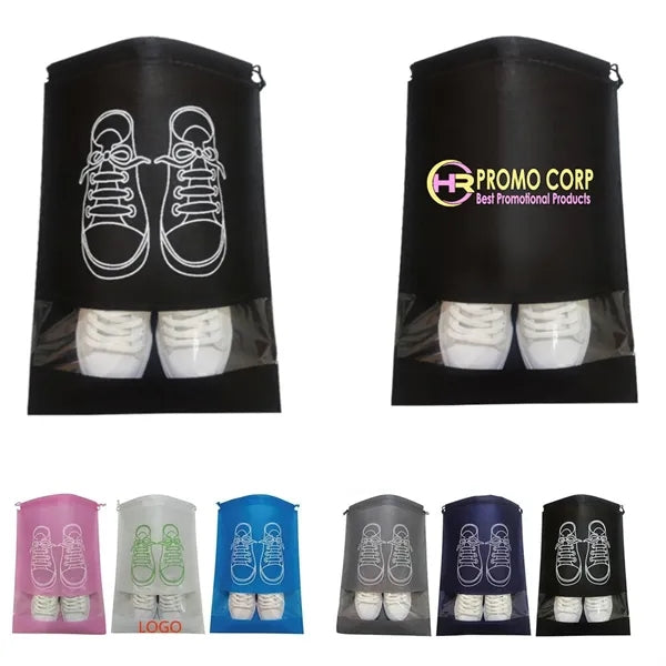 Portable Non-woven Shoe Drawstring Bags