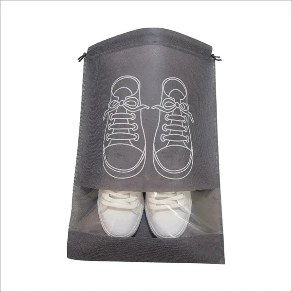 Portable Non-woven Shoe Drawstring Bags