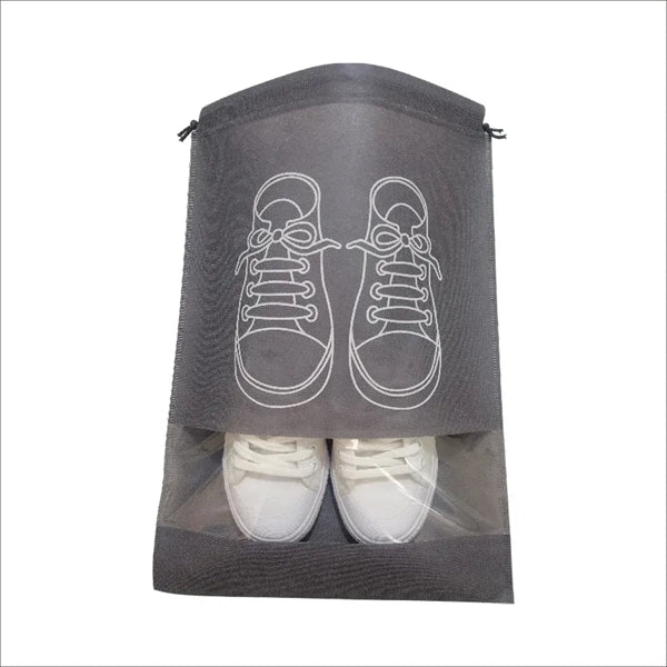 Portable Non-woven Shoe Drawstring Bags