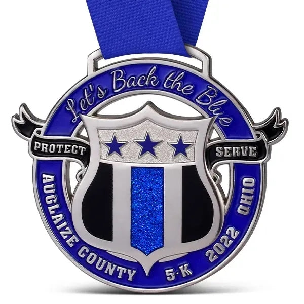 Medals with Glitter Color