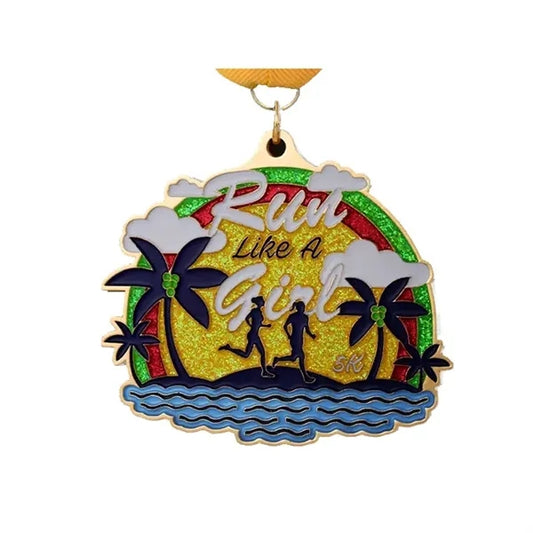 Medals with Glitter Color