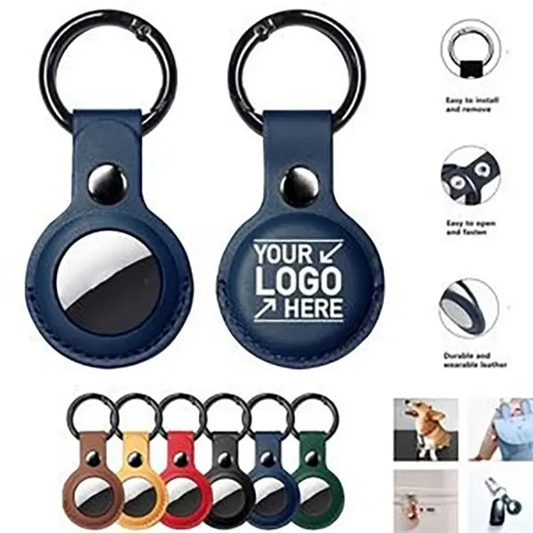 Cases Cover Keychain Leather Tag Holder GPS Item Finders Acc