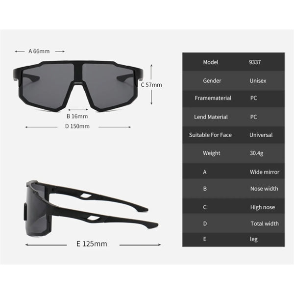 Polarized UV Protection Sports Sunglasses